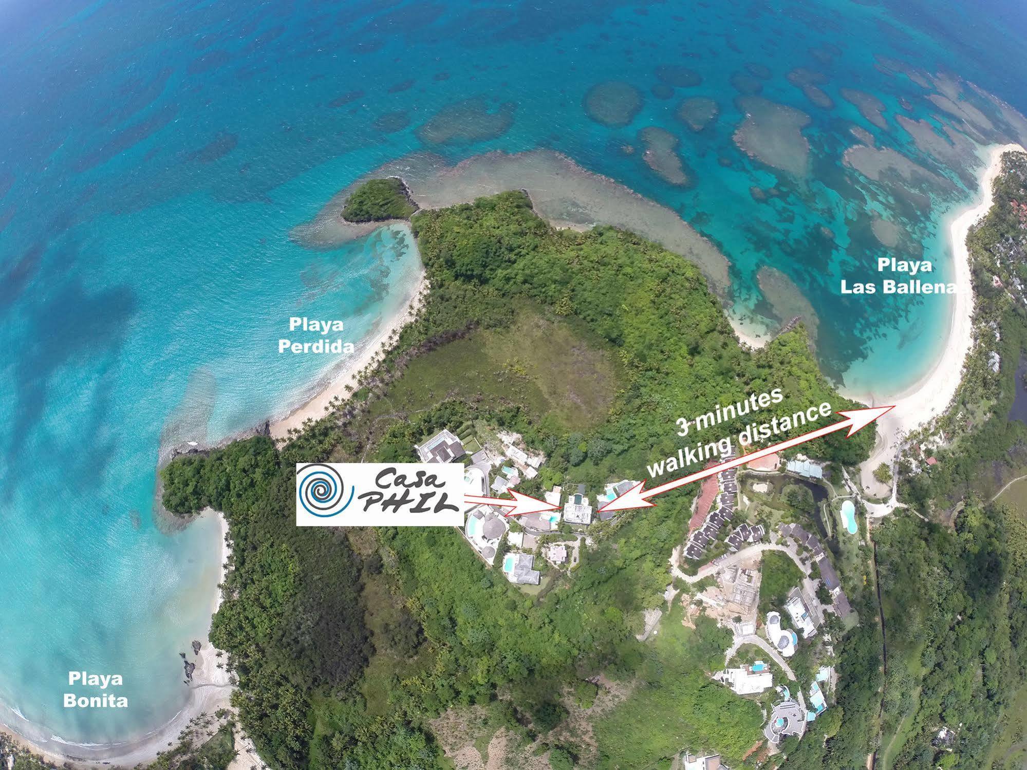 Casa Phil Hotel Las Terrenas Bagian luar foto